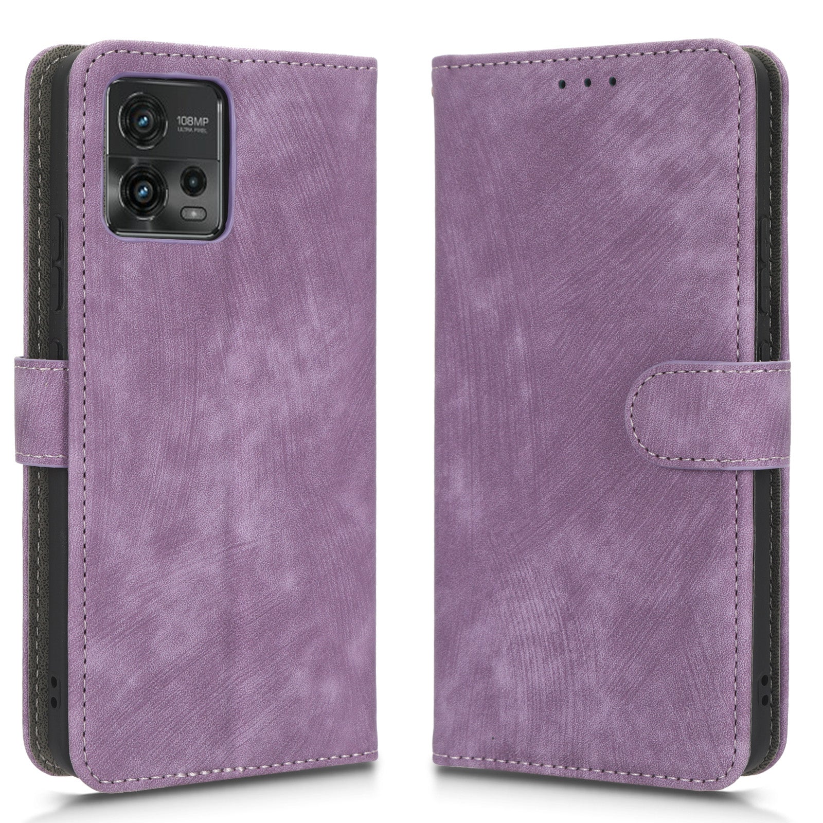 For Motorola Moto G72 4G RFID Blocking Shock-absorbing PU Leather Phone Case Protective Magnetic Mobile Phone Cover with Wallet Stand For Motorola Moto G72 4G RFID Blocking Shock-absorbing PU Leather Phone Case Protective Magnetic Mobile Phone Cover with Wallet Stand